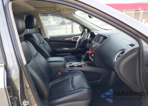 2018 Nissan Pathfinder Platinum from USA, damaged, VIN 5N1DR2MMXJC607101